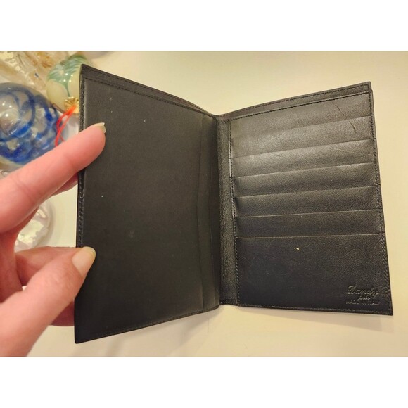 Dandy Piu Men's Black Leather Bi-Fold Wallet Made in Italy - Picture 2 of 8